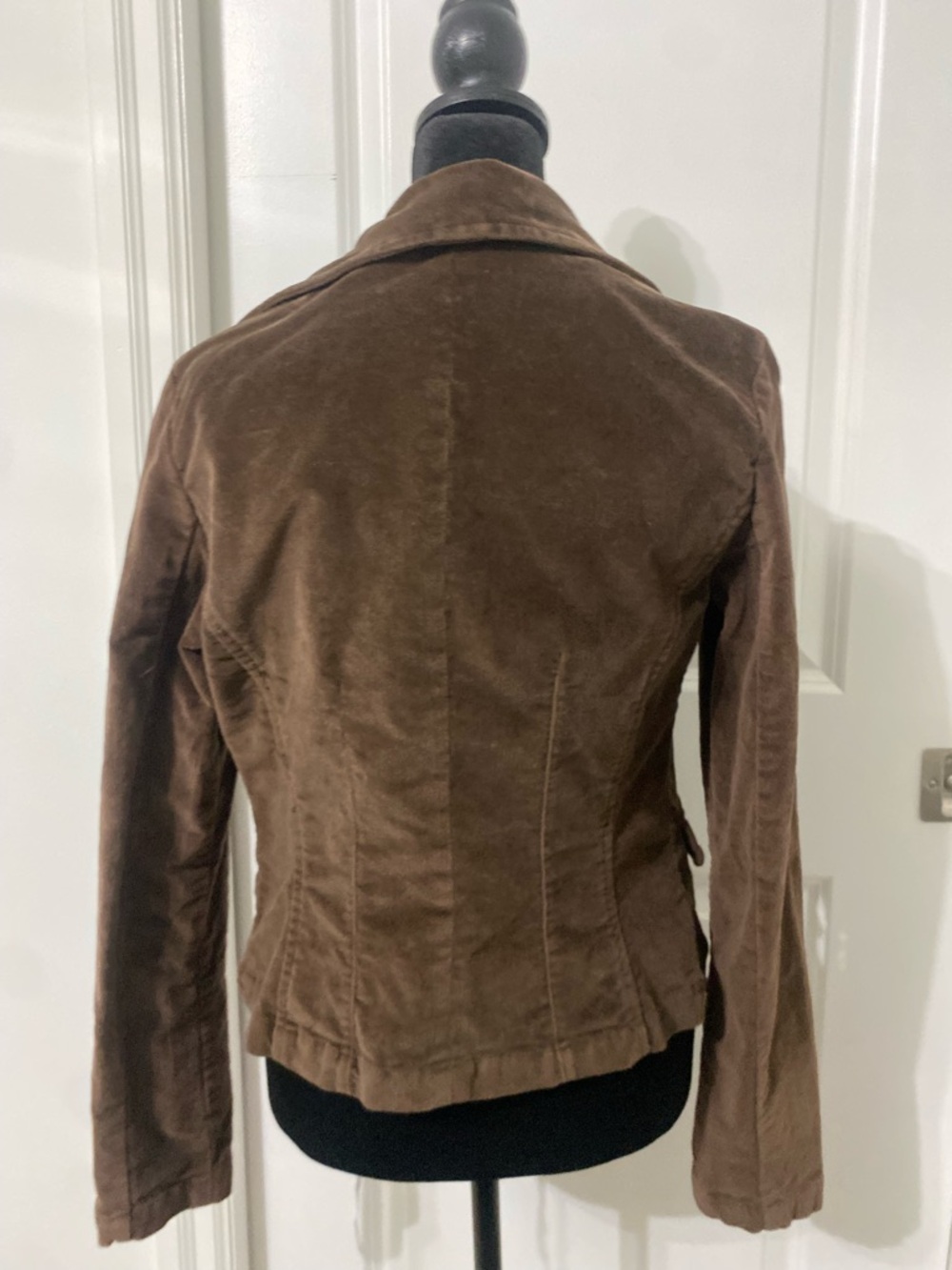 Vintage 90s Classic Brown Women's Suede Jacket - Picture 2 of 4